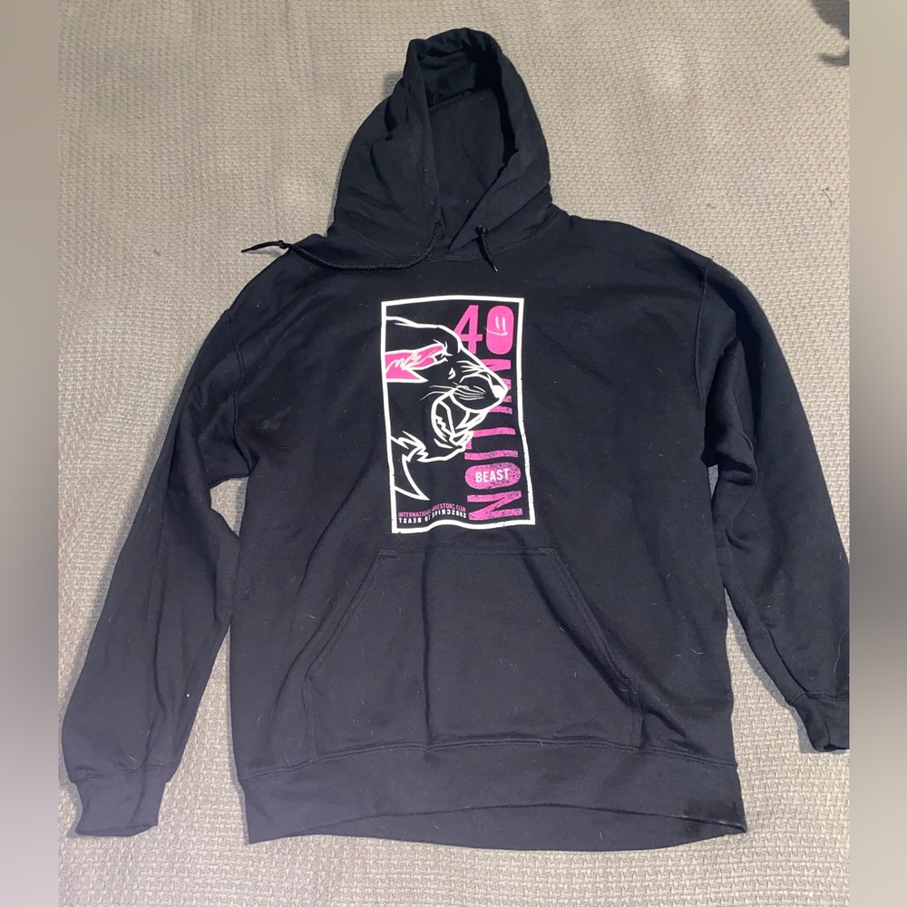 Mr Beast 40 Million Signed Hoodie, Large